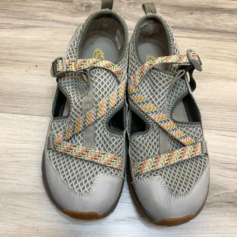 CHACO Odyssey Gray‎ Sport Water Sandal Shoes Little Kids Boys Girls Size 5 36